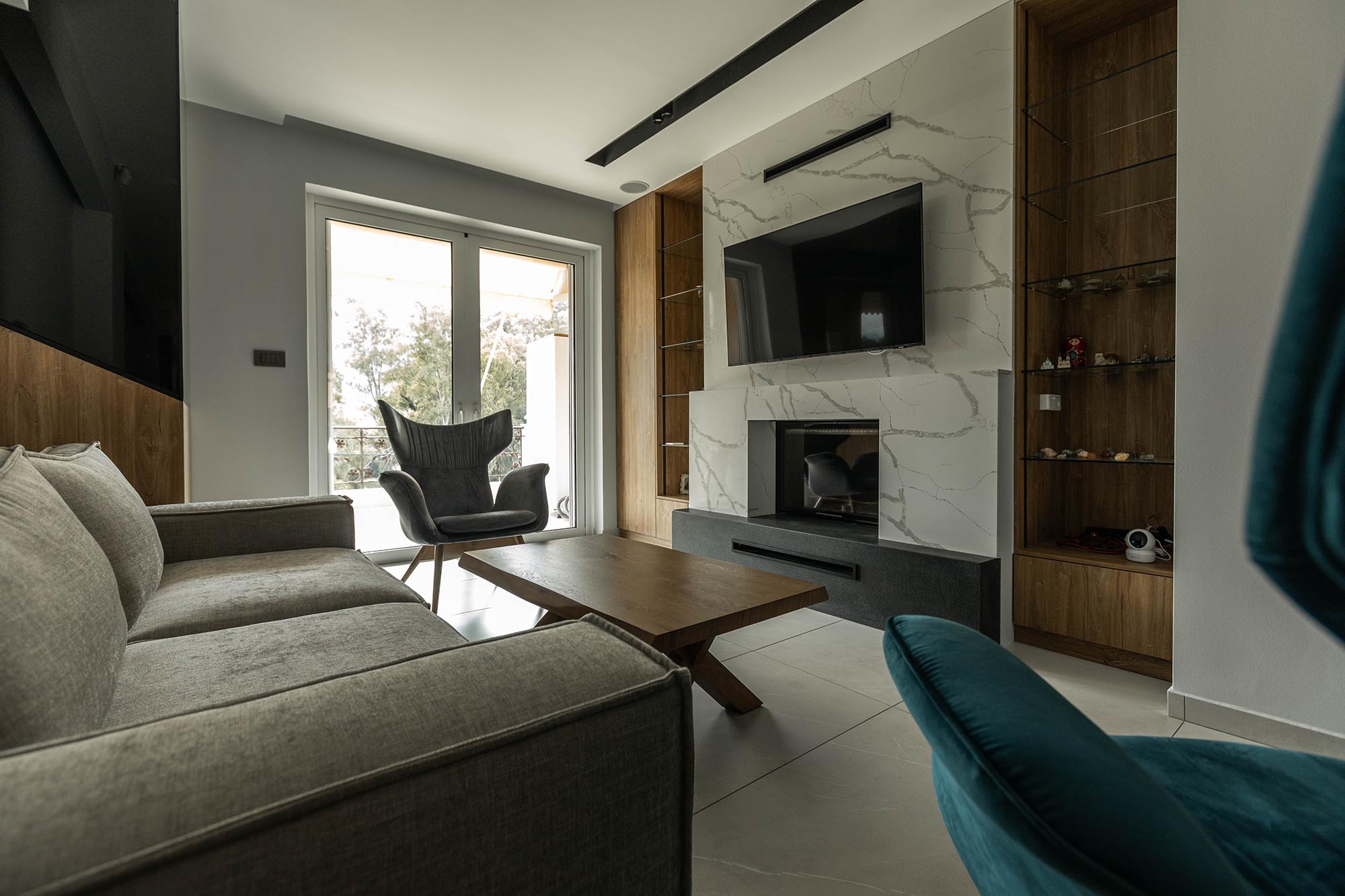 luxury apartment minimal neutral modern design