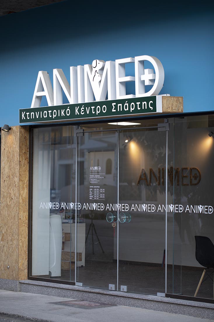 Veterinary clinic in Sparta. ANNA LOUMAKI Interiors