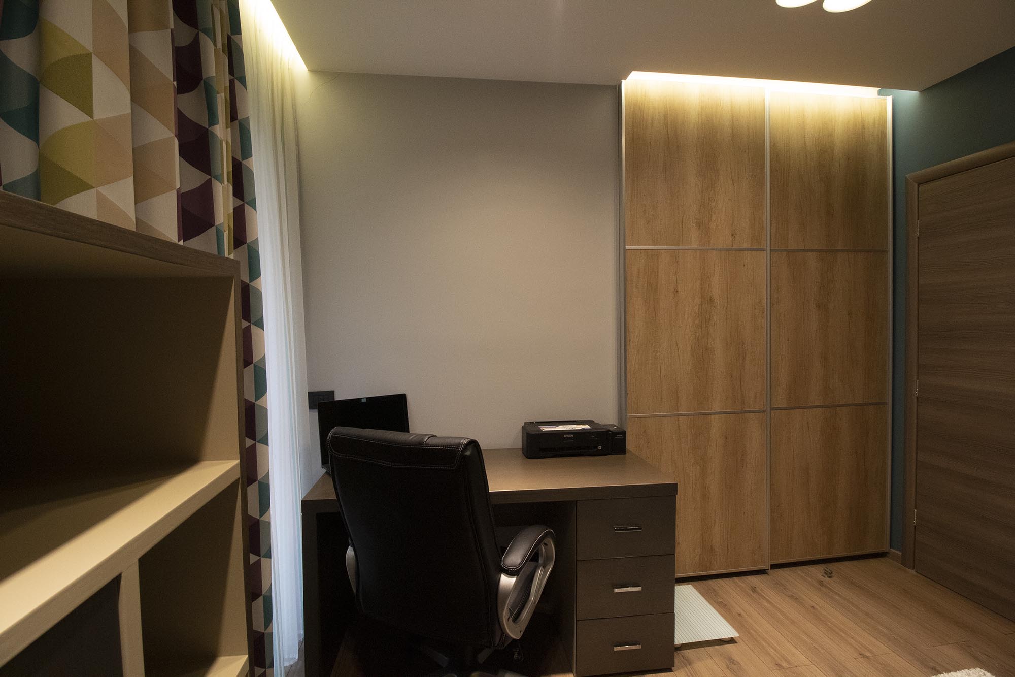 1980s apartment renovation modern minimal flat bedroom kids renovation