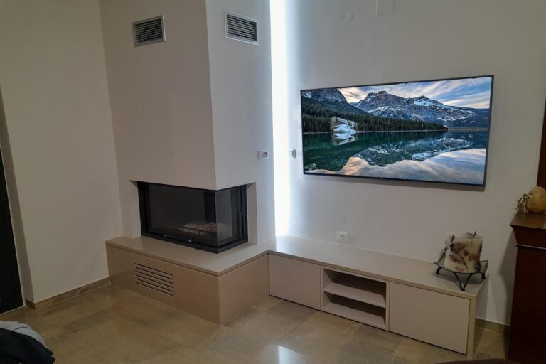 fireplace living room renovation