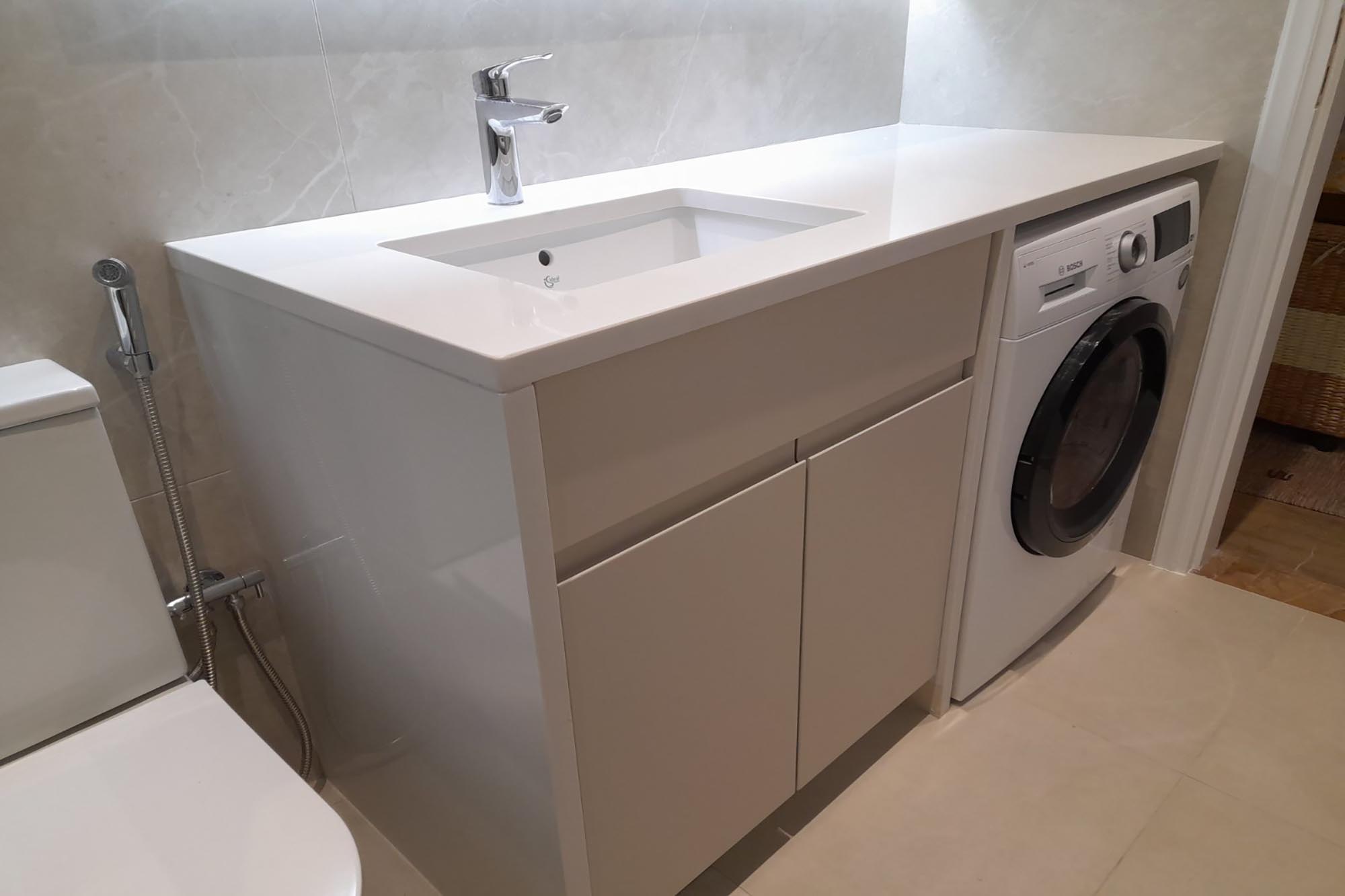 bathroom modern renovation minimal