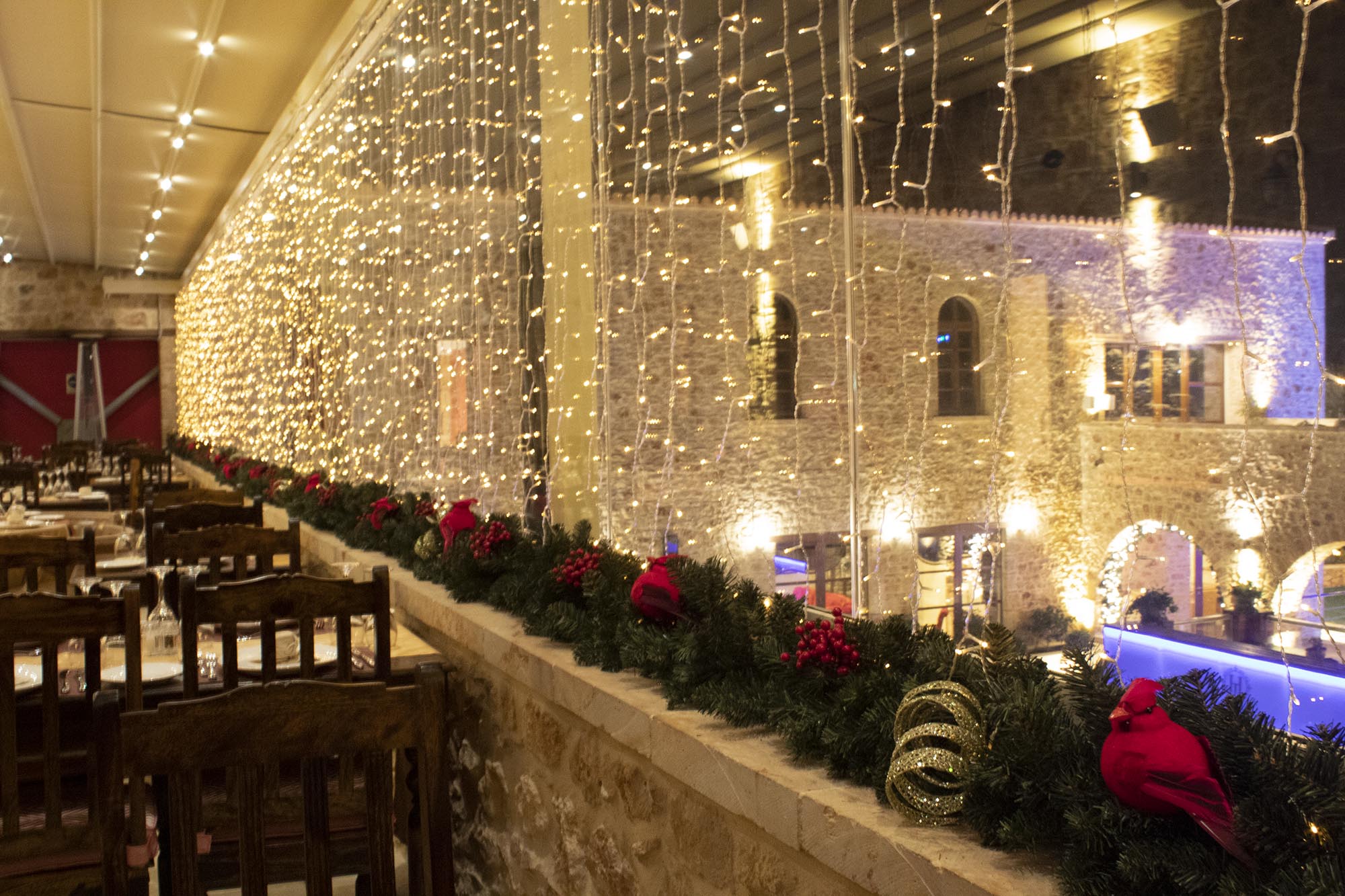 luxury christmas decoration mystras grand palace