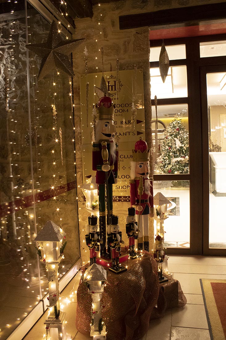 luxury christmas decoration mystras grand palace